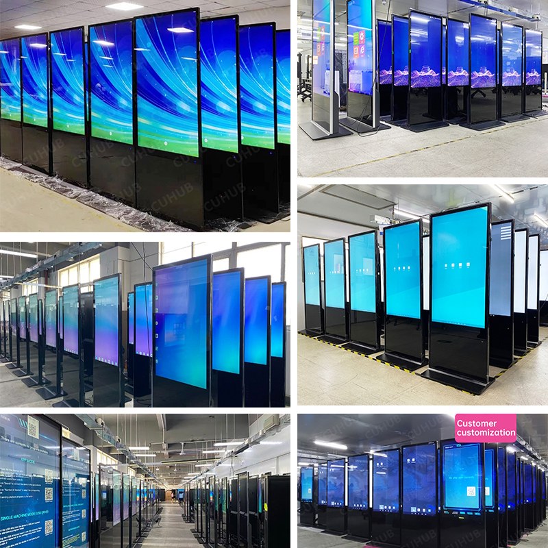 Was macht die vertikale Werbemaschine von Cuhub zu einem leistungsstarken Werkzeug für moderne Digital Signage?